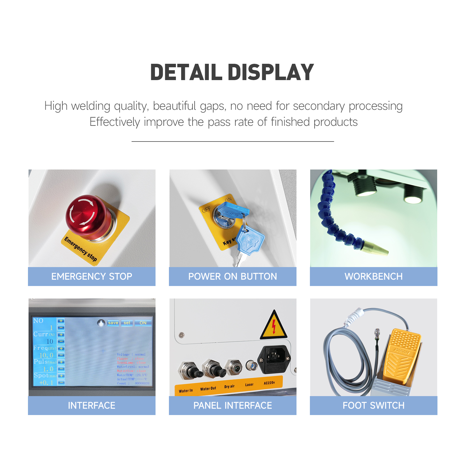 40J 60W Desktop Jewelry Laser Spot Welder Metal Gold Silver Jewelry Welding Repairing Machine